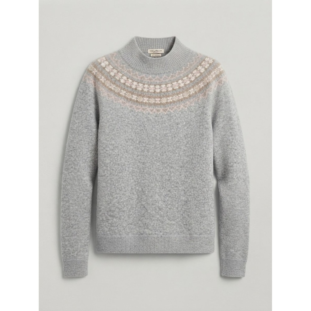 J McLaughlin Sweater L Wool Angora Warm Preppy Fall Winter Luxury Designer
